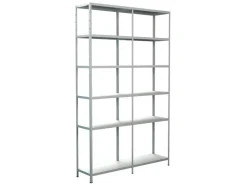 SCHULTE Regalwelt Schulte Steck-Grund-/Anbauregal 230 cm x 140 cm x 35 cm