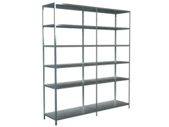 SCHULTE Regalwelt Schulte Steck-Grund-/Anbauregal 230 cm x 200 cm x 50 cm* Metallregale|Kellerregale