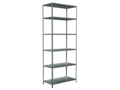 SCHULTE Regalwelt Schulte Steck-Grundregal 250 cm x 100 cm x 50 cm