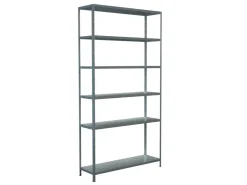 SCHULTE Regalwelt Schulte Steck-Grundregal 230 cm x 120 cm x 35 cm* Metallregale|Kellerregale