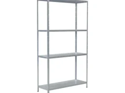 Schulte Steck-Grundregal Verzinkt 180 cm x 100 cm x 35 cm