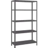 SCHULTE Regalwelt Schulte Stecksystem-Grundregal 180 cm x 90 cm x 40 cm Schwarz* Regalsysteme