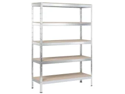 SCHULTE Regalwelt Schulte Stecksystem-Schwerlastregal L 180 cm x 130 cm x 45 cm* Holzregale|Kellerregale