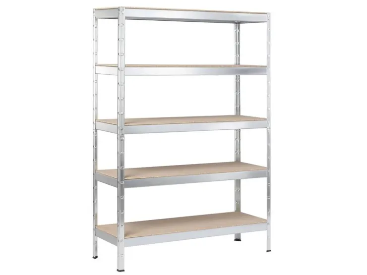 SCHULTE Regalwelt Schulte Stecksystem-Schwerlastregal L 180 cm x 130 cm x 45 cm* Holzregale|Kellerregale