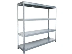 SCHULTE Regalwelt Schulte Steck-Weitspann/Schwerlast-Grundregal 180 cm x 143 cm x 50 cm Verzinkt* Kellerregale