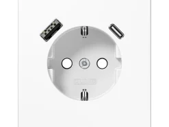 Jung Schutzkontakt-Steckdose mit USB