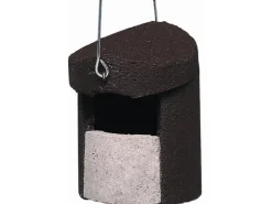 Schwegler Nisthöhle Holzbeton Dunkelbraun & Grau 20 cm x 15 cm x 20 cm* Vogelbedarf