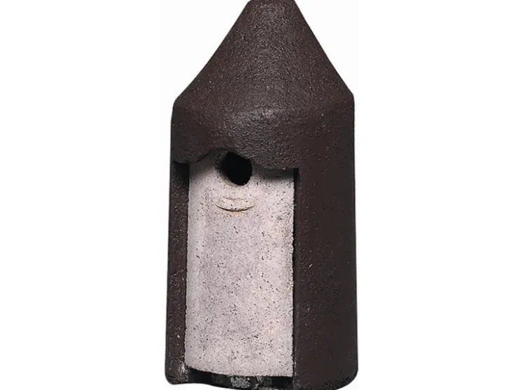 Schwegler Nisthöhle Holzbeton zum Hängen und Grau 17 cm x 16 cm x 35 cm