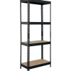 Schwerlastregal 175 kg Schwarz* Regale Schwarz|Holzregale