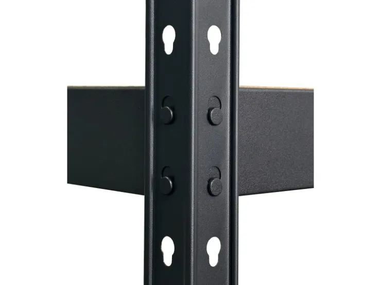 Schwerlastregal 175 kg Schwarz* Regale Schwarz|Holzregale