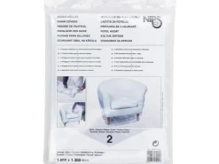 Sesselhülle Transparent 2er Pack