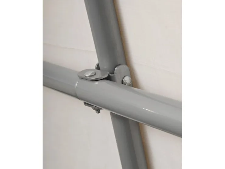 Shelter Logic ShelterLogic Foliengerätehaus 5,4 m² Grau 180 cm x 300 cm