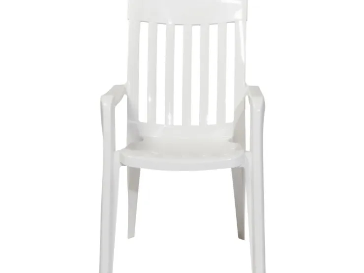 Sieger Stapelsessel Palma Weiß 65 cm x 59 cm x 92 cm* Stühle|Sessel