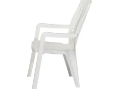 Sieger Stapelsessel Palma Weiß 65 cm x 59 cm x 92 cm* Stühle|Sessel