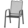 Siena Garden Elda Stapelsessel Matt-Anthrazit 58 x 65 x 96 cm* Sessel