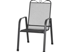 Siena Garden Elda Stapelsessel Matt-Anthrazit 58 x 65 x 96 cm* Sessel