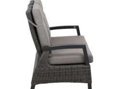 Siena Garden 2er Sofa Corido Charcoalgrey 83 cm x 146 cm x 101 cm
