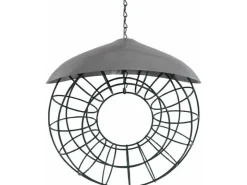 Siena Garden Futterspender Meisenknödelring Stahl 23,5 cm x 8,2 cm x 24 cm* Vogelbedarf