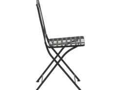 Siena Garden Klappsessel Prato Eisen 37 cm x 36 cm x 90 cm Schwarz Mosaik