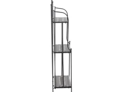 Siena Garden Regal Como 63 cm x 29 cm x 142 cm Grau Mosaik