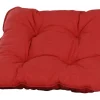 Siena Garden Sitzkissen Stuhl Sirius Uni Rot ca. 42x42x6 cm* Stühle