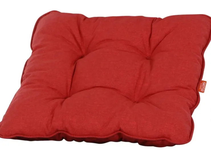 Siena Garden Sitzkissen Stuhl Sirius Uni Rot ca. 42x42x6 cm* Stühle