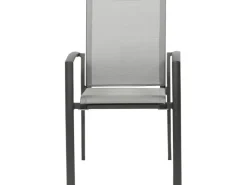 Siena Garden Stapelsessel Velia Alu 56 cm x 66 cm x 89 cm Anthrazit* Stühle