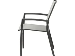 Siena Garden Stapelsessel Velia Alu 56 cm x 66 cm x 89 cm Anthrazit* Stühle