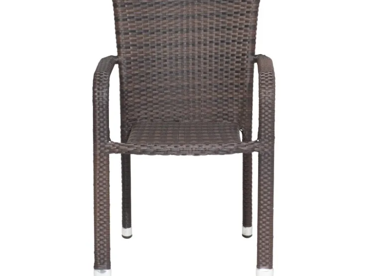 Siena Garden Stapelsessel Minas Braun 60 cm x 56 cm x 83 cm