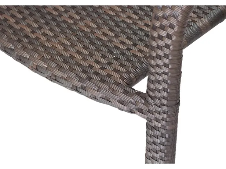 Siena Garden Stapelsessel Minas Braun 60 cm x 56 cm x 83 cm