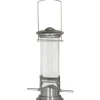 Siena Garden Vogelfuttersäule Aluminium Line für Mischfutter 24 cm* Vogelbedarf
