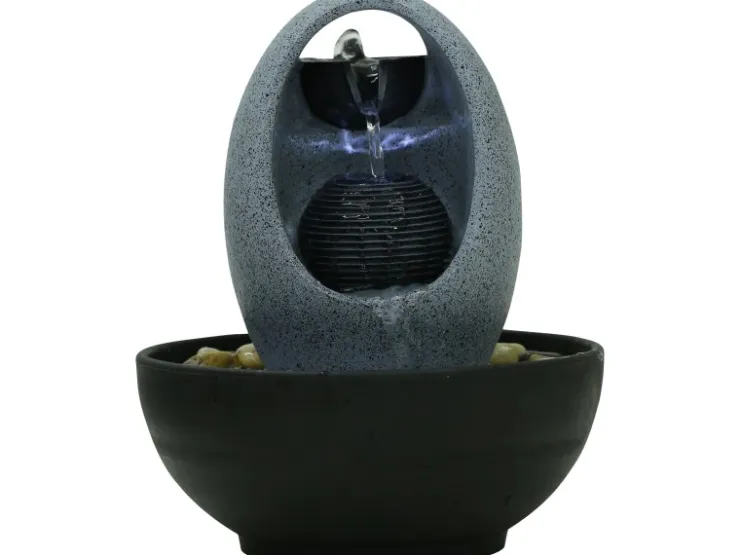 Silex Kunststeinbrunnen/Zimmerbrunnen Polyresin 23 cm x 23 cm Höhe 27,5 cm* Zimmerbrunnen