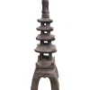 Silex Laterne Grau Leichtzement 20 cm x 20 cm x 60 cm