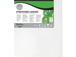 Simply bespannter Keilrahmen 18 cm x 24 cm FSC®