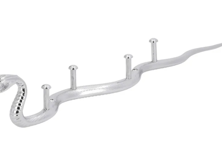 Siro Hakenleiste 2088 Metall Chrom Glänzend Länge 369 mm 4 Haken