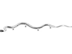 Siro Hakenleiste 2088 Metall Chrom Glänzend Länge 369 mm 4 Haken