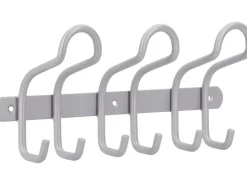 Siro Hakenleiste 1783 Metall Aluminium Länge 300 mm 6 Haken* Garderoben