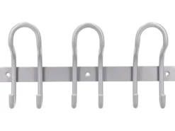 Siro Hakenleiste 1783 Metall Aluminium Länge 300 mm 6 Haken* Garderoben