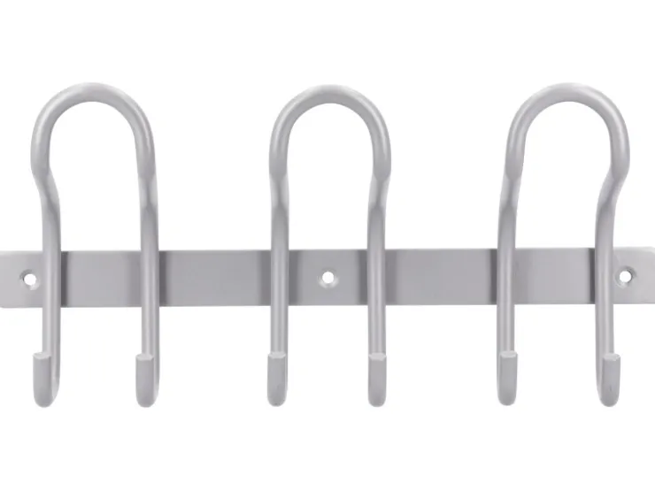 Siro Hakenleiste 1783 Metall Aluminium Länge 300 mm 6 Haken* Garderoben