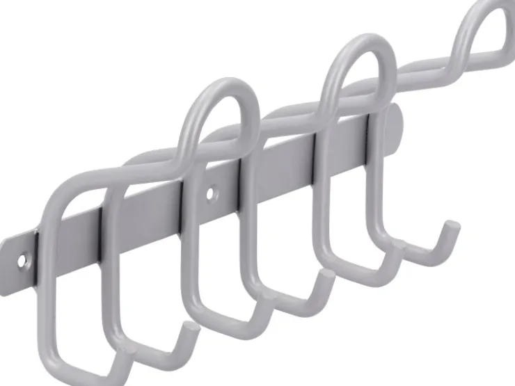 Siro Hakenleiste 1783 Metall Aluminium Länge 300 mm 6 Haken* Garderoben