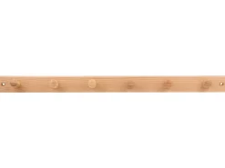 Siro Hakenleiste S641 Länge 420 mm 6 Haken FSC®