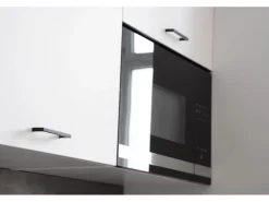 Siro Möbelgriff 2108 Metall Uni Schwarz Matt Lochabstand 96 mm* Kommode