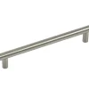 Siro Möbelgriff Edelstahl Feingeschliffen Lochabstand 160 mm* Schränke