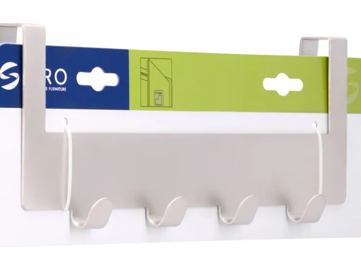 Siro Türgarderobe 1977 Metall Länge 255 mm 4 Haken