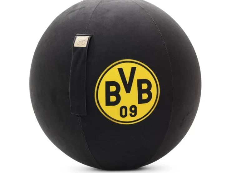 Sitting Ball Hocker BVB VIP 120 l Schwarz* Sitzsäcke