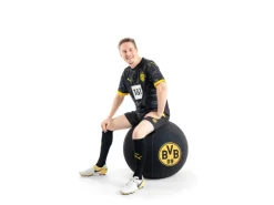 Sitting Ball Hocker BVB VIP 120 l Schwarz* Sitzsäcke
