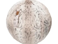 Sitting Ball Hocker Skins Schneeluchs 150 l Weiß Fellimitat-Muster* Sitzsäcke
