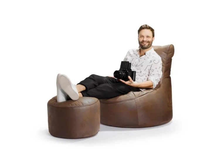 Sitting Point Hocker Cuba 60 l Braun* Hocker