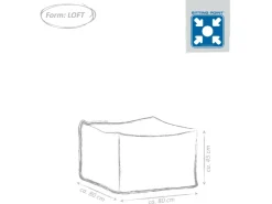 Sitting Point Hocker Outside 150 l* Sitzsäcke