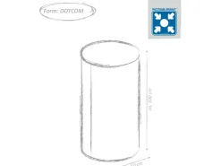 Sitting Point Hocker Wood 200 l Natur Holzoptik-Muster* Sitzsäcke